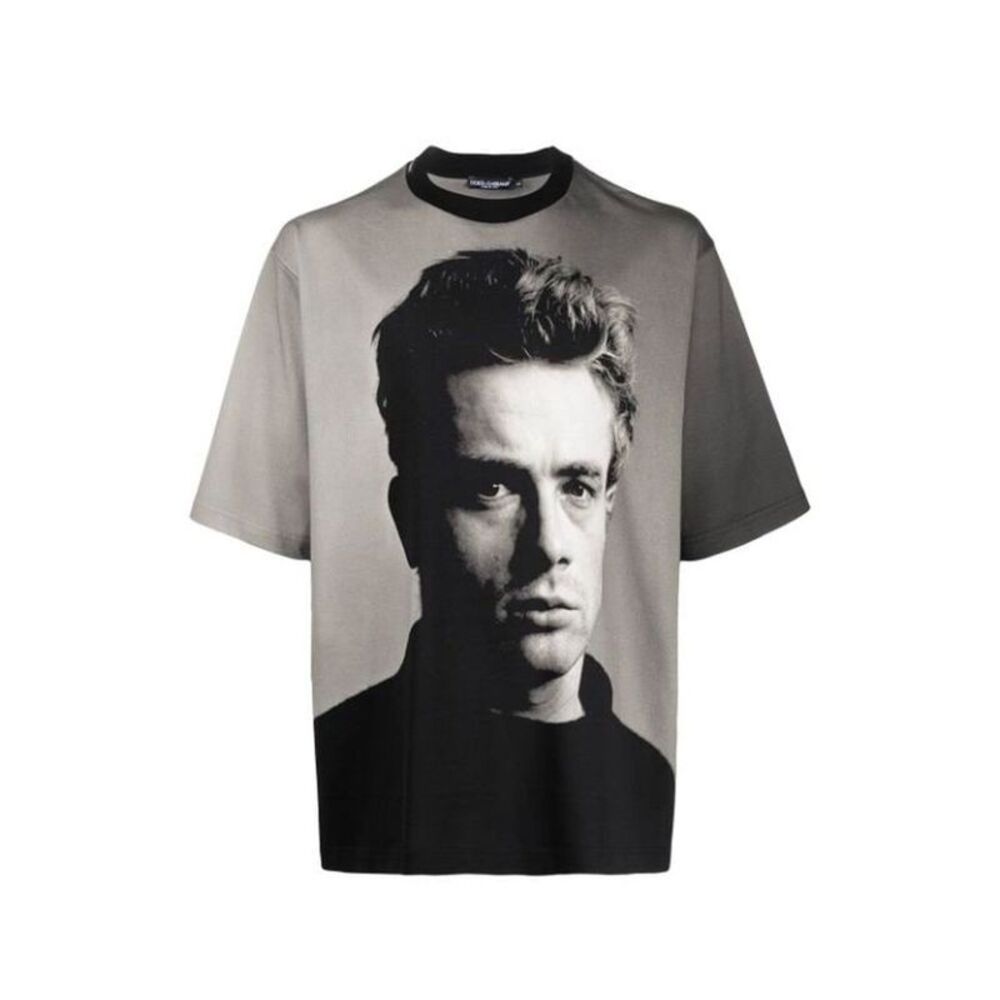 Dolce & Gabbana Black Cotton Men's T-Shirt